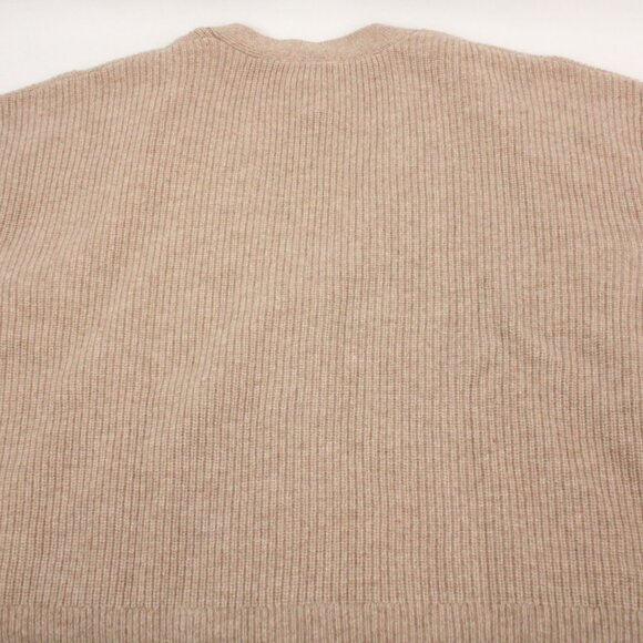 Quince Tan Cashmere Fisherman Cardigan Sweater - Picture 4 of 12